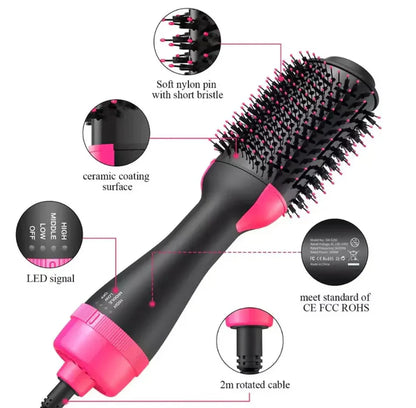 4-in-1 hot Hair brush Dryer & Volumizer (Premium Quality)