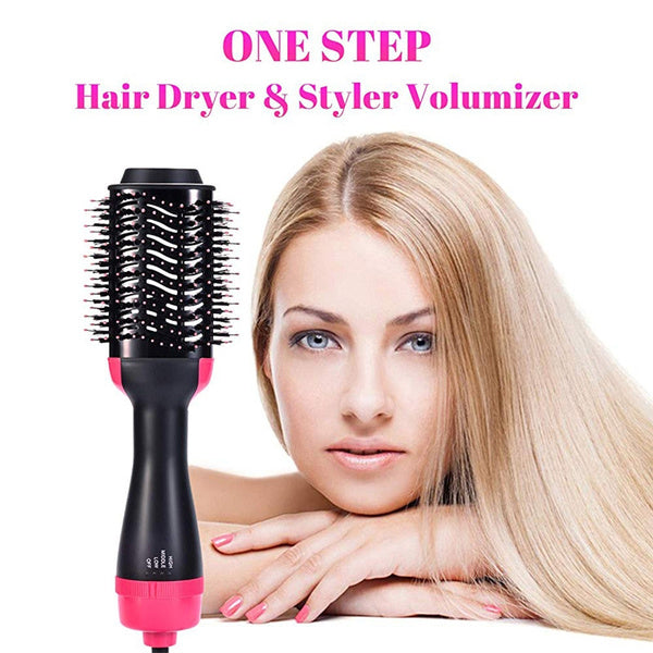 3-in-1 One Step Hot Air Brush Dryer and Straightener