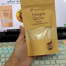 The Health Healer Height Grow Powder – 100% Natural Height Increase Supplement for Daily Growth & Wellness – 70g